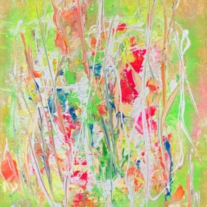 Abstract Floral Paintings