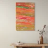 Abstract Seascape Red